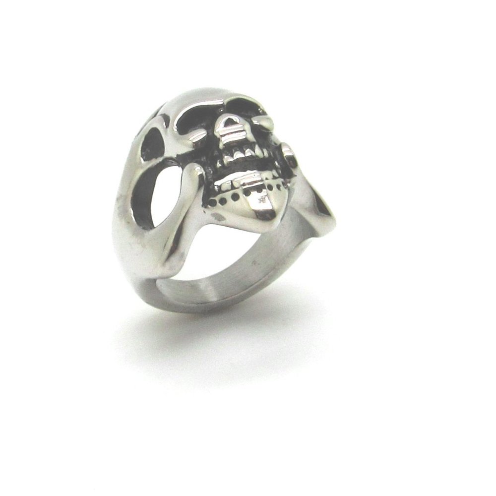 Stainless Steel Skull Ring